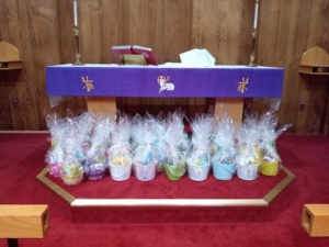 Easter Baskets for the WRC
